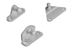 Material för fästning av gasfjädrar