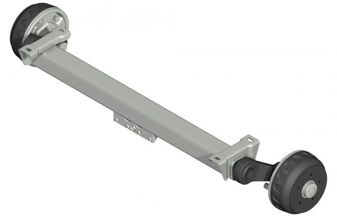 Axel "bromsad" - B308144736 - Axlar bromsade