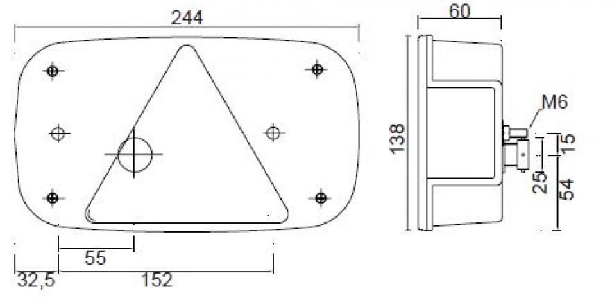 Multipoint 3 - 404492.001 - bakljuskombination