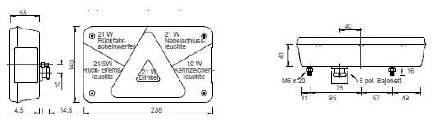 Multipoint 5 - 411509.003 - bakljuskombination
