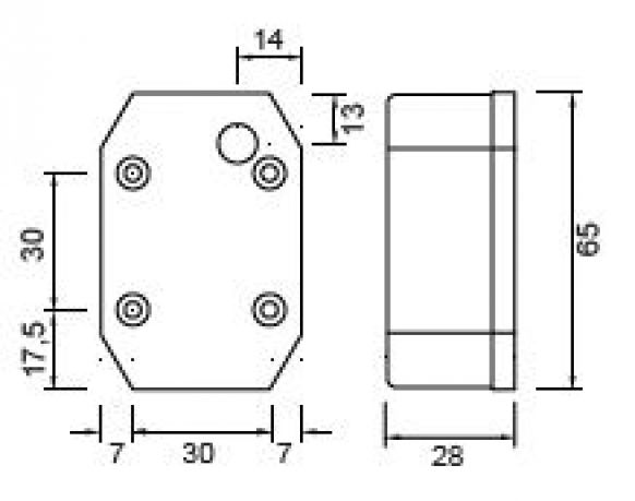 Flexipoint 1 - 402600.001 - Sidomarkeringsljus