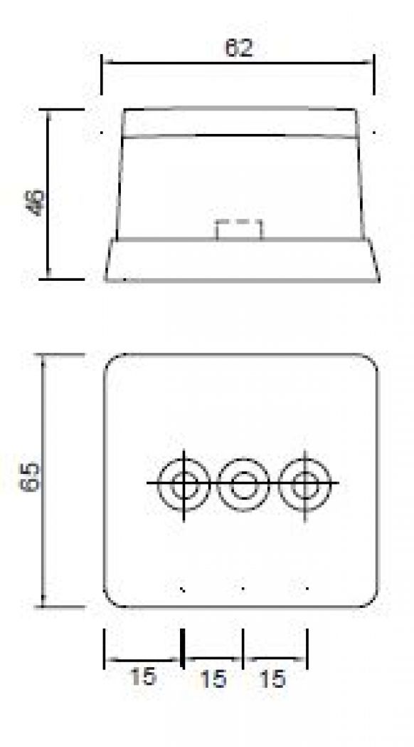 Sqaurepoint - 404522.001 - Sidomarkeringslampor