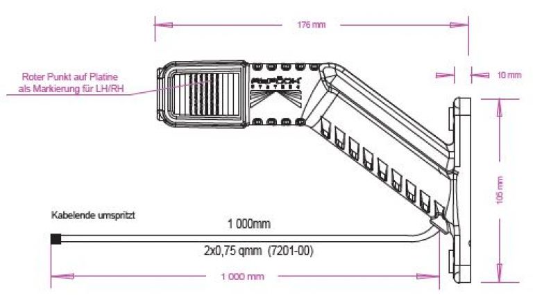 Superpoint 4 LED 12V/24V - 415811.001 - Rymdlampor