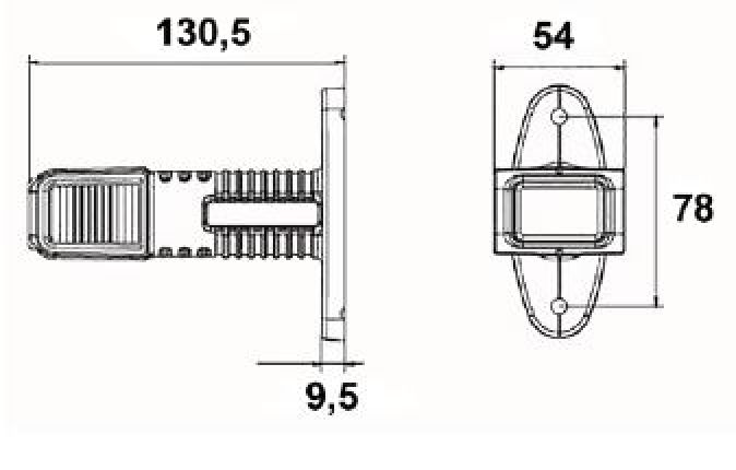 Superpoint 4 LED 12V/24V - 420311.001 - Rymdlampor