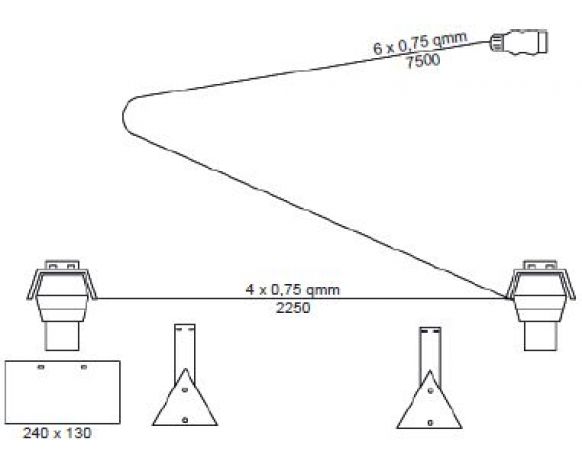 Kabellampa - 409085.001 - Kabellampor