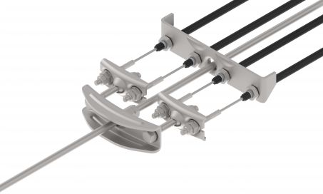 Kompletterande våg för tandemchassi - 409907.001 - Överföringsanordning