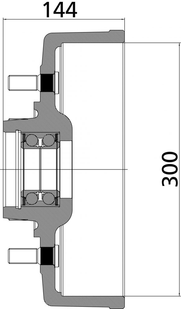 Bromsnav 300 - 25759P02 - Bromsnav