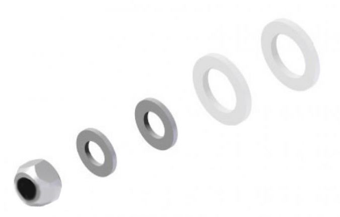 Skruvsats för handbromshandtag - 208230.001 - Handbromshandtag