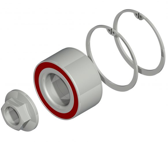 Vinkelkontaktkullager Ø72mm - 47306V - Bearing