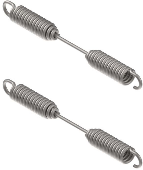 Fjäderuppsättning - 406179.001 - Bromsbackuppsättning