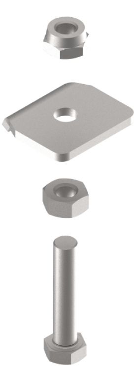 Bultsats för stötdämpare - 208220.001 - Stötdämpare