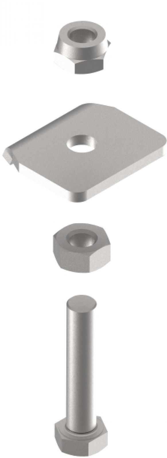 Bultsats för stötdämpare - 208220.001 - Stötdämpare