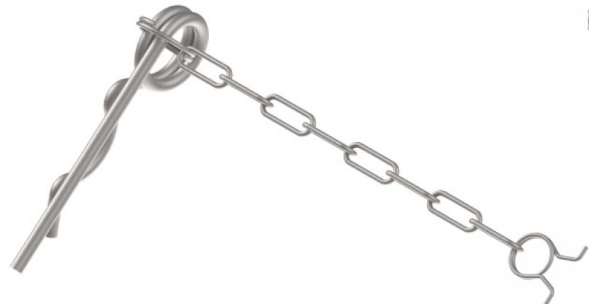 Cotter pin - 98708694 - Reservdelar för överkörningsanordning