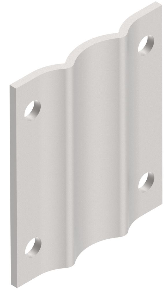 Monteringsplatta typ F1 - 403526.001 - Stödhjulshållare