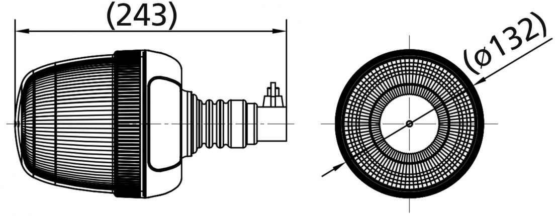 Roterande fyr högt - 421457.001 - Roterande fyrar