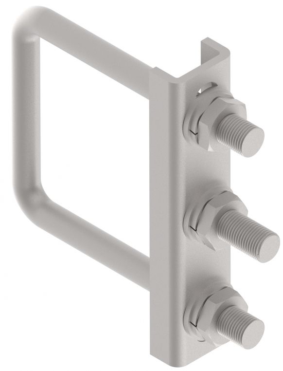 Montering av stödhjulshållare - 406565.001 - Stödhjulshållare