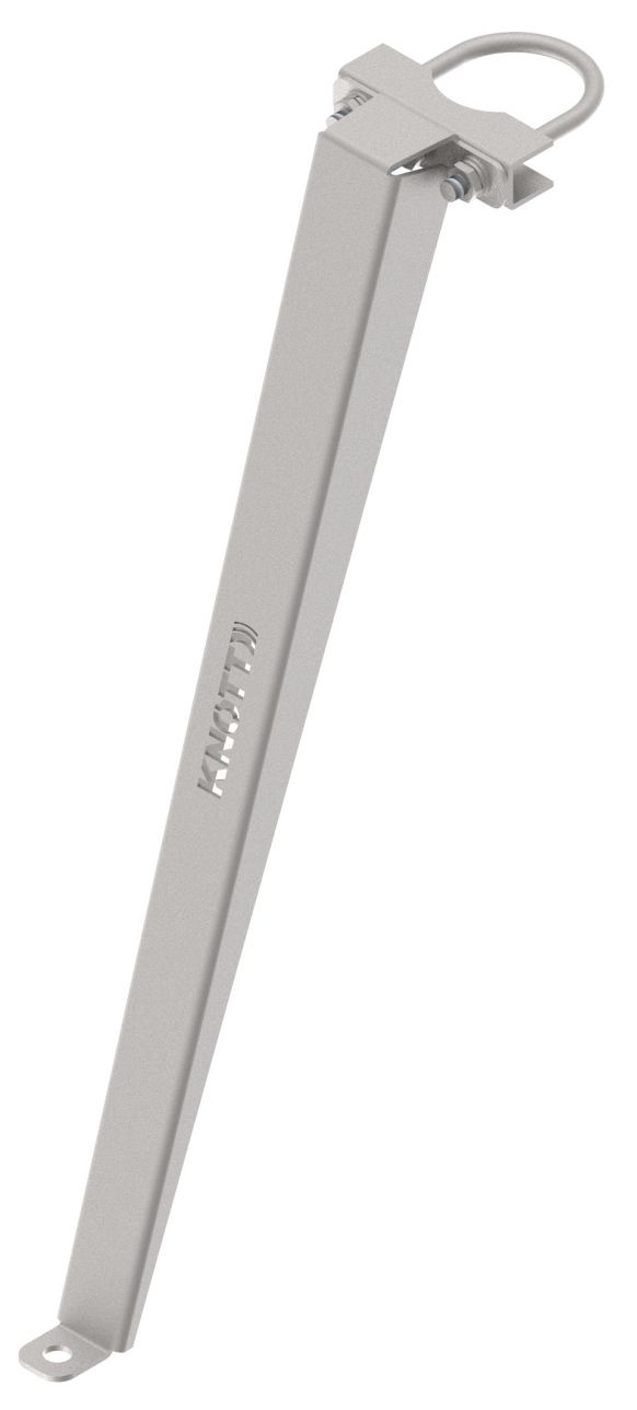 Monteringsvinkel för stödhjulets stag 107° - 209717.001 - Stödhjulshållare