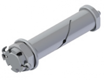 Fjäderbult cpl. 24x119mm - 400579.001 - Tillbehör till skivspelare