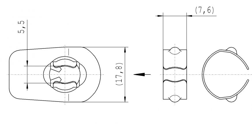 Kuluttag - 416900.001 - Gasfjädertillbehör