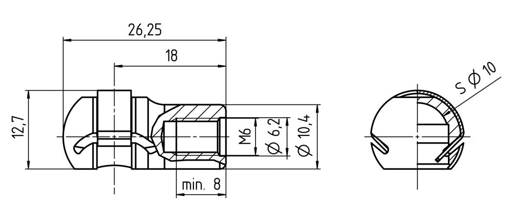 Kuluttag - 416901.001 - Gasfjädertillbehör