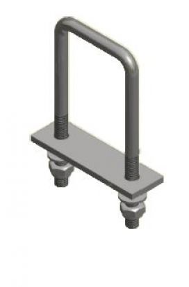 Monteringssats för U-fäste - 416849.001 - Förvaringslådor