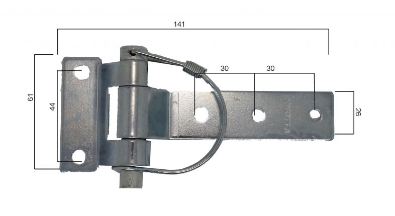 Gångjärn - 417461.001 - Gångjärn