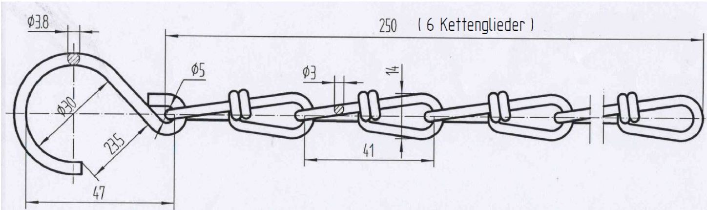 Hållningskedja - 402187.001 - Fästelement