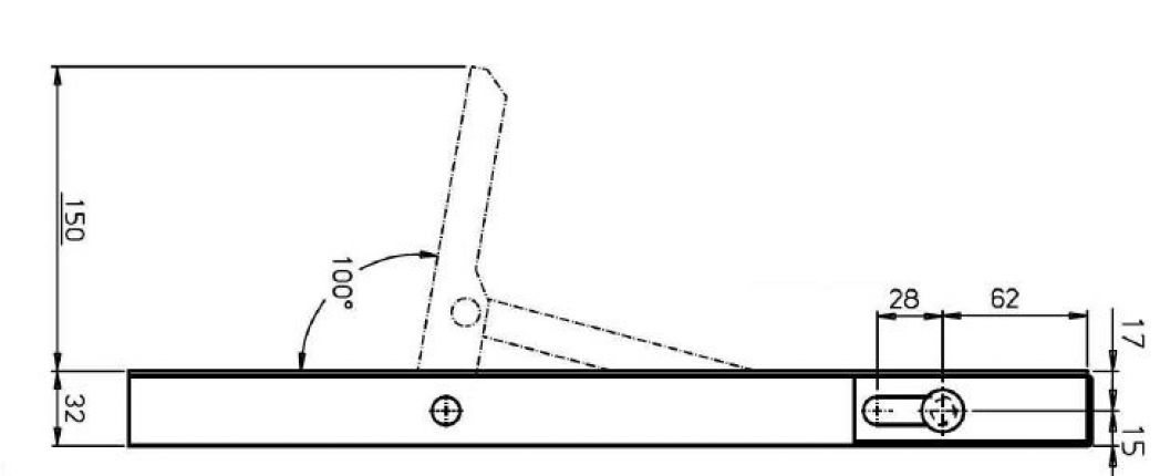 Långväga fästelement - 406961.002 - Fästelement