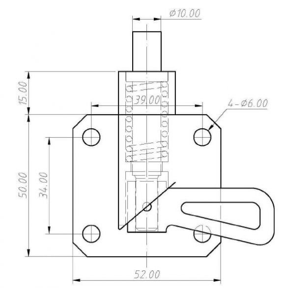 Bultlås - 408972.001 - Lås
