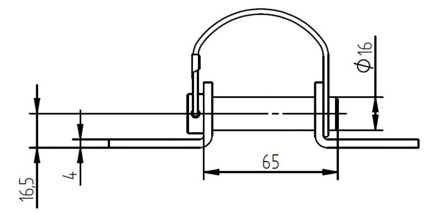 Gångjärnsstift - 413623.001 - Gångjärn