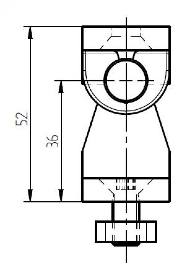 Gångjärn för sidopanel - 403327.001 - Gångjärn