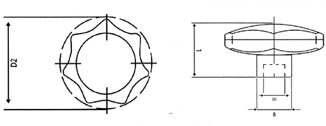 Star grip - 412780.001 - Handtag
