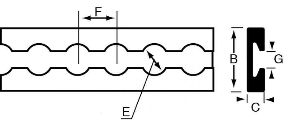 Airline ankarkanal - 416946.001 - Ankare för fastsättning