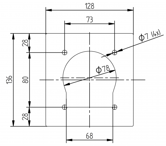 Förstärkningsplatta - 204309.001 - Fästankare