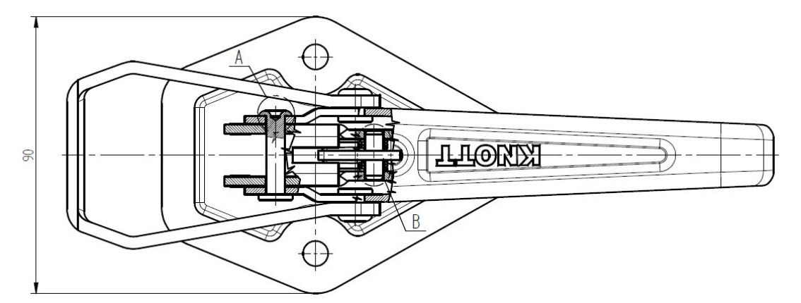 Spännfäste - 401552.002 - Fästelement