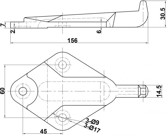 Mothållare - 408044.001 - Lås