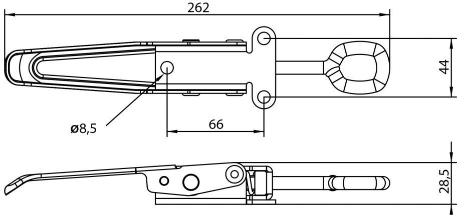 Excentriskt lås - 6S5684.001 - Lås