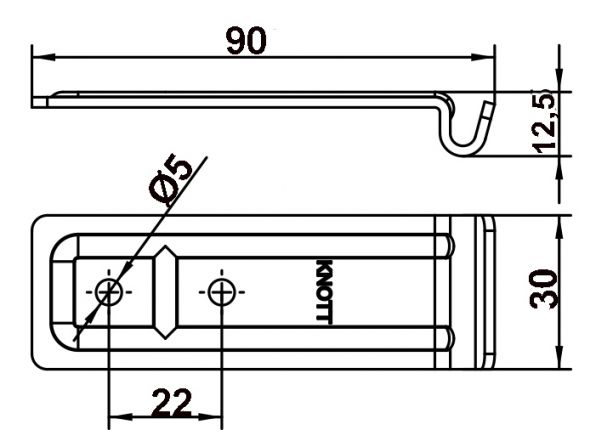 Mothållare - 404943.001 - Lås