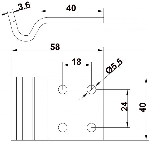 Mothållare - 413461.001 - Lås