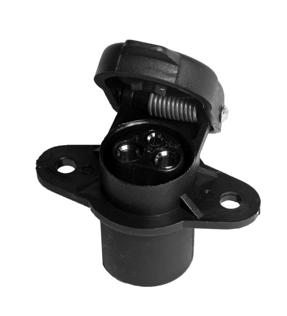 3-poligt uttag - 409128.001 - Stickproppar/uttag