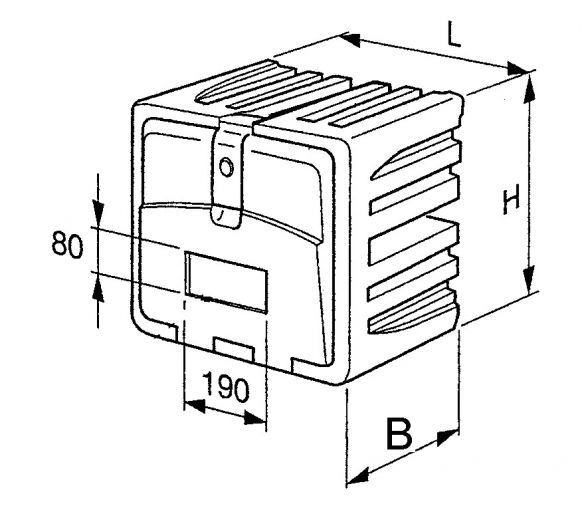 Förvaringslåda - 407536.001 - Förvaringslådor