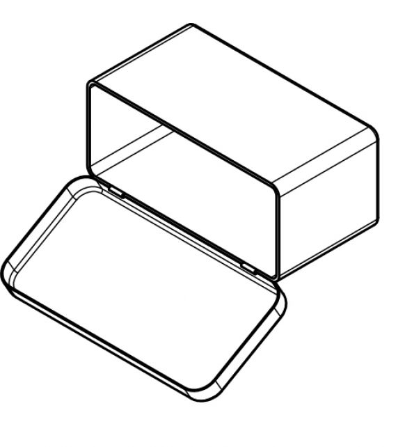 Förvaringslåda "82202 Blackit" - 416786.001 - Förvaringslådor