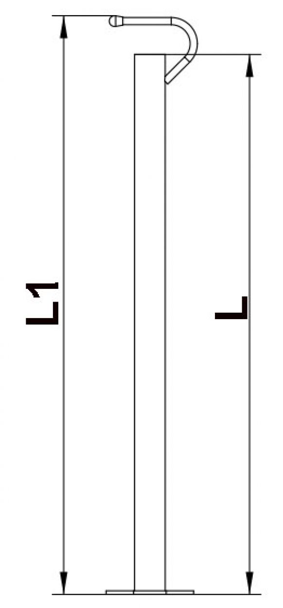 Stöd för dropp med handtag