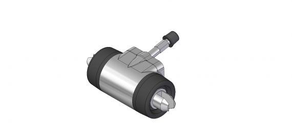 hjulcylinder Ø25,40mm höger