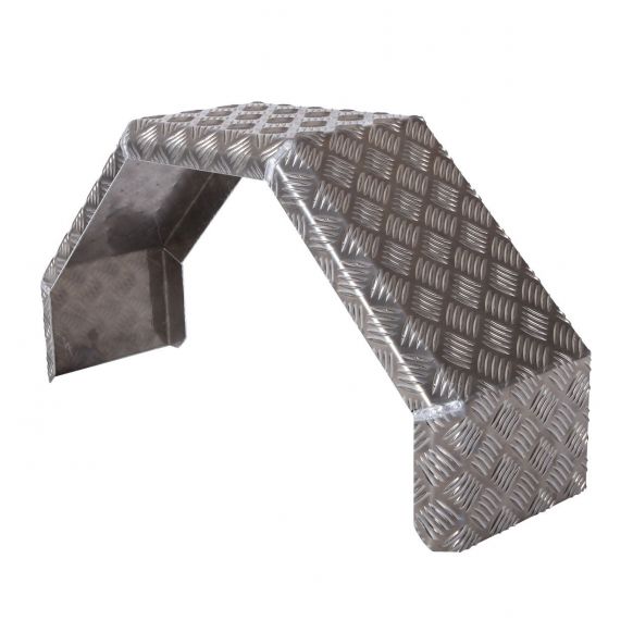 Stänkskydd för en axel i aluminium med fyrkant - 416816.001 - Stänkskydd