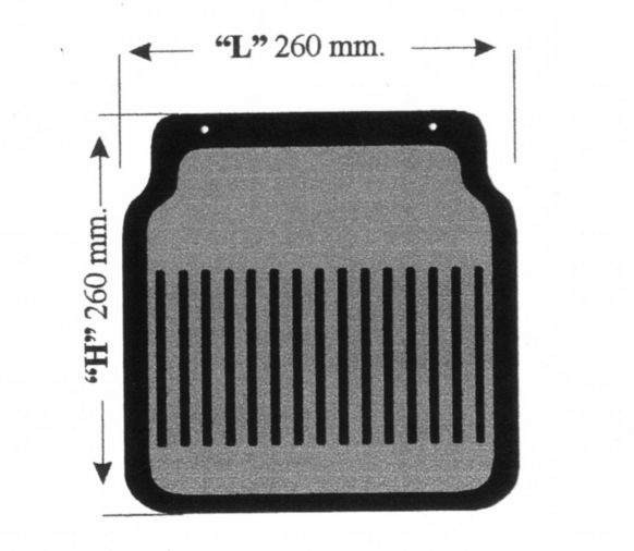 Släpvagn med stänkskydd - 400086.085 - Stänkskydd