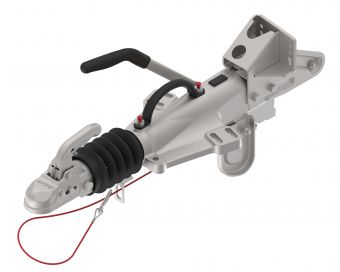 Fläns med stödhjulsfäste - 202503.003 - Överkörningsanordning