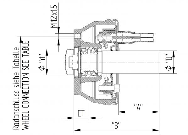 Bromsstubb 160x35 - 409145B099 - Bromsstubb