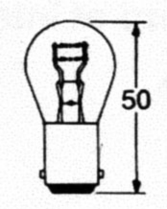 Kulanlampa 24V/21/5W - 407623.001 - Glödlampa