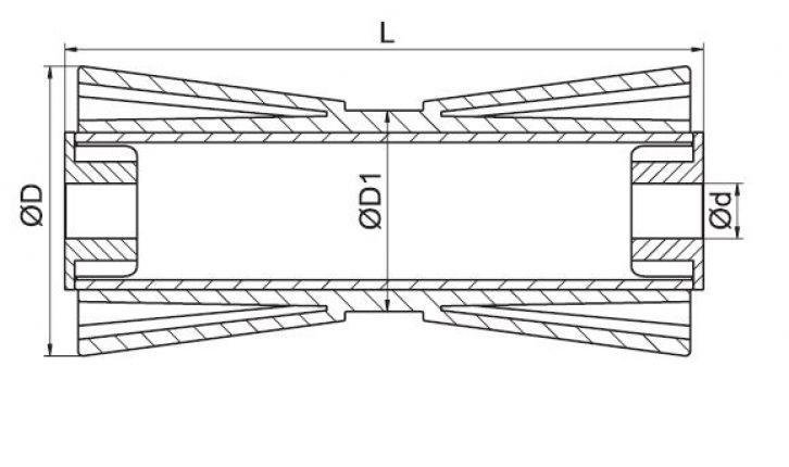 Kälrulle 5" - 6X1064.038 - Båttrailer
